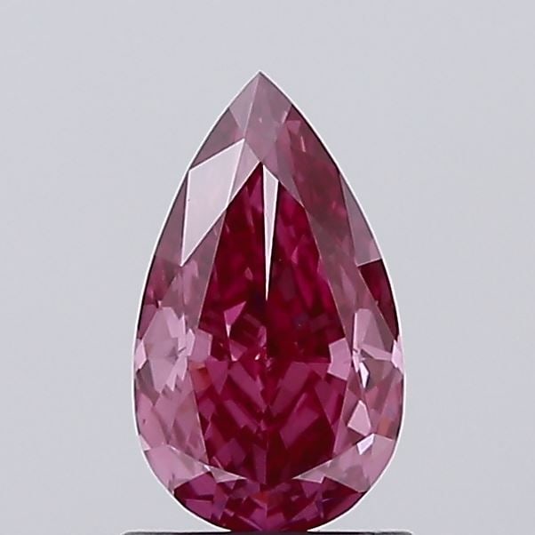 Loose Diamond - PEAR 1.01ct Fancy Vivid Pink VS2: Loose Diamond - PEAR 1.01ct Fancy Vivid Pink VS2 Source: This is a real non-mined Diamond that has been grown in a lab Shape: PEAR Carats: 1.01 Color: Fancy Vivid Pink Certification: IGI Video:
