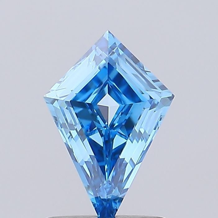 Loose Diamond - KITE 0.93ct Fancy Vivid Blue VS1: Loose Diamond - KITE 0.93ct Fancy Vivid Blue VS1 Source: This is a real non-mined Diamond that has been grown in a lab Shape: KITE Carats: 0.93 Color: Fancy Vivid Blue Certification: IGI Video: