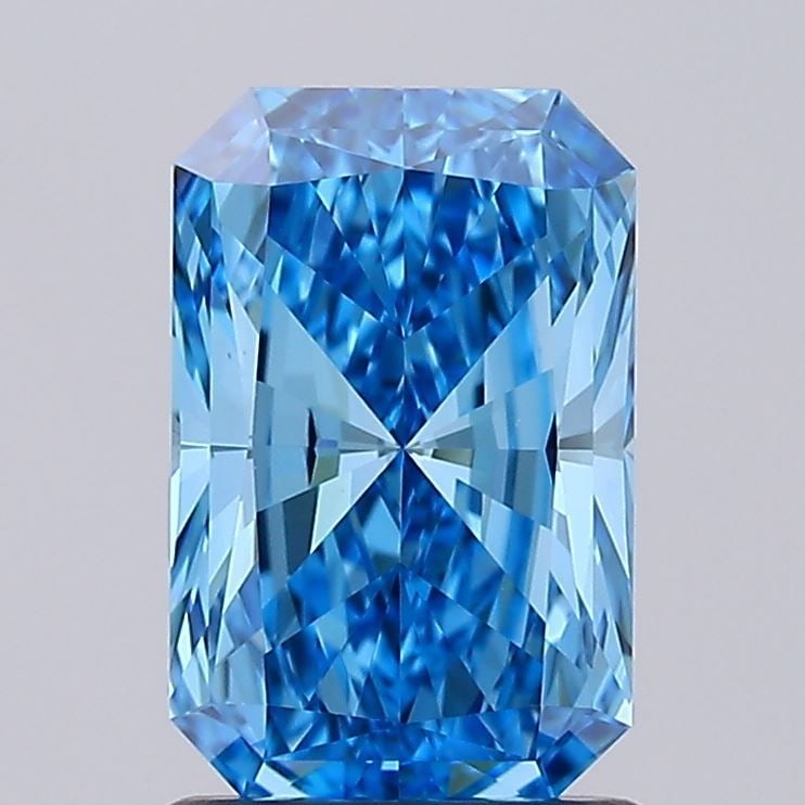 Loose Diamond - RADIANT 1.52ct Fancy Vivid Blue VVS2 (1 of 1)