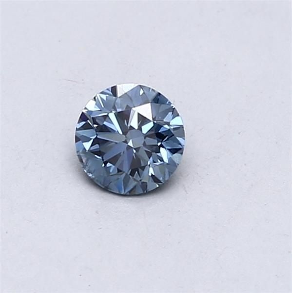 Loose Diamond - ROUND 0.31ct Fancy Vivid Blue SI2 (1 of 1)