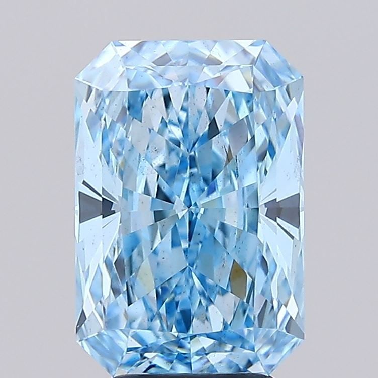 Loose Diamond - RADIANT 3.75ct Fancy Vivid Blue VS2 (1 of 1)