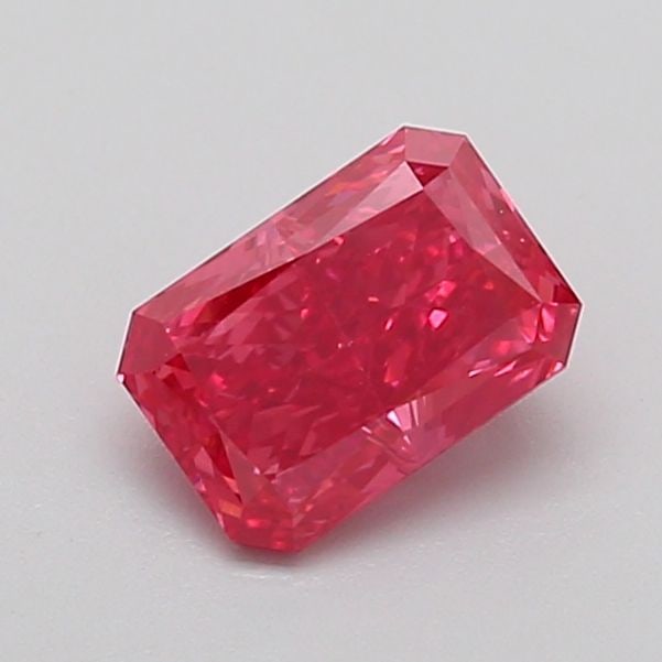 Loose Diamond - RADIANT 1.0ct Fancy Vivid Pink VS2: Loose Diamond - RADIANT 1.0ct Fancy Vivid Pink VS2 Source: This is a real non-mined Diamond that has been grown in a lab Shape: RADIANT Carats: 1.0 Color: Fancy Vivid Pink Certification: IGI Video: