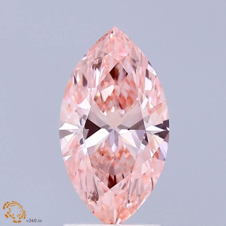 Loose Diamond - MARQUISE 1.5ct Fancy Vivid Pink VS1: Loose Diamond - MARQUISE 1.5ct Fancy Vivid Pink VS1 Source: This is a real non-mined Diamond that has been grown in a lab Shape: MARQUISE Carats: 1.5 Color: Fancy Vivid Pink Certification: IGI Video: