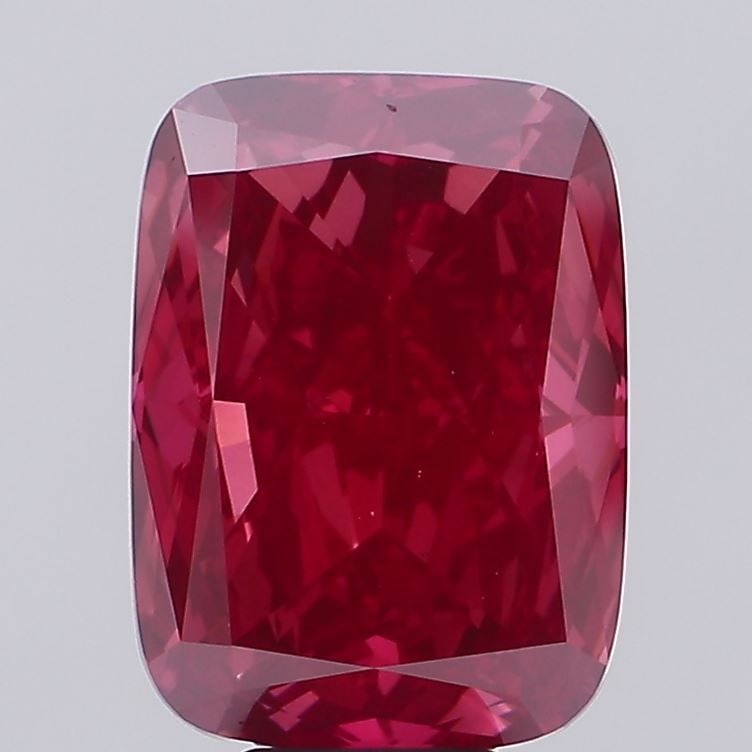 Loose Diamond - CUSHION MODIFIED 11.05ct Fancy Vivid Red VS1 (1 of 1)