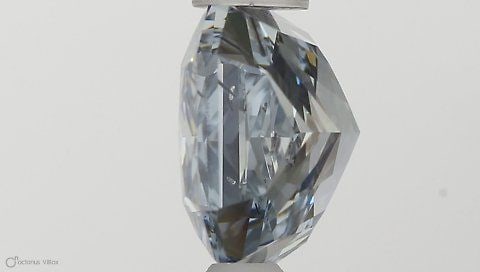 Loose Diamond - SQUARE RADIANT 1.71ct Fancy Intense Blue SI2 (1 of 1)
