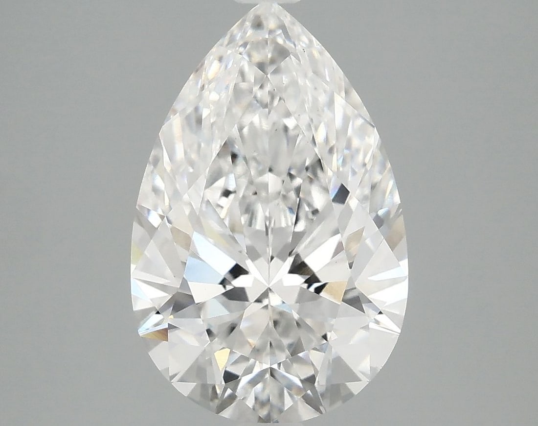 Loose Diamond - PEAR 3.08ct E VS1: Loose Diamond - PEAR 3.08ct E VS1 Source: This is a real non-mined Diamond that has been grown in a lab Shape: PEAR Carats: 3.08 Color: E Clarity: VS1 Certification: IGI Video: