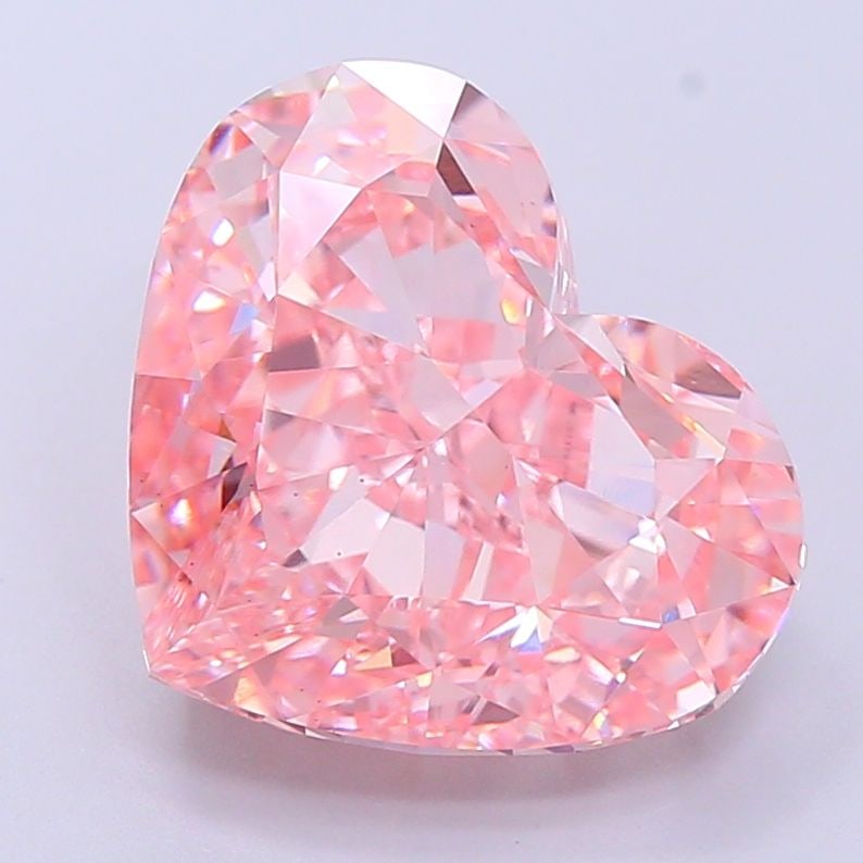 Loose Diamond - HEART 8.25ct Fancy Vivid Pink VS1 (1 of 1)