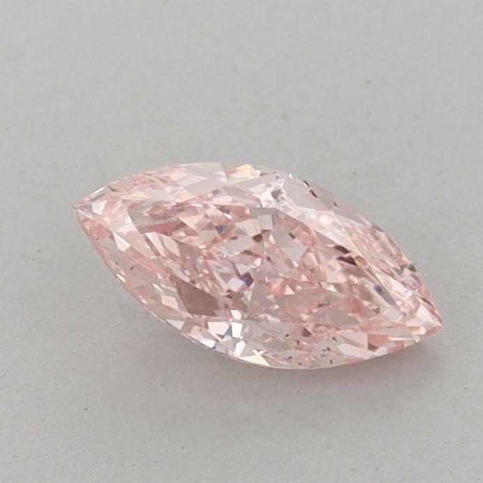 Loose Diamond - MARQUISE 0.58ct Fancy Vivid Pink VS2: Loose Diamond - MARQUISE 0.58ct Fancy Vivid Pink VS2 Source: This is a real non-mined Diamond that has been grown in a lab Shape: MARQUISE Carats: 0.58 Color: Fancy Vivid Pink Certification: IGI
