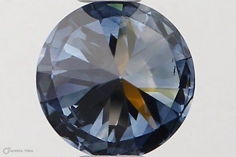 Loose Diamond - ROUND 0.51ct Fancy Vivid Blue SI1 (1 of 1)