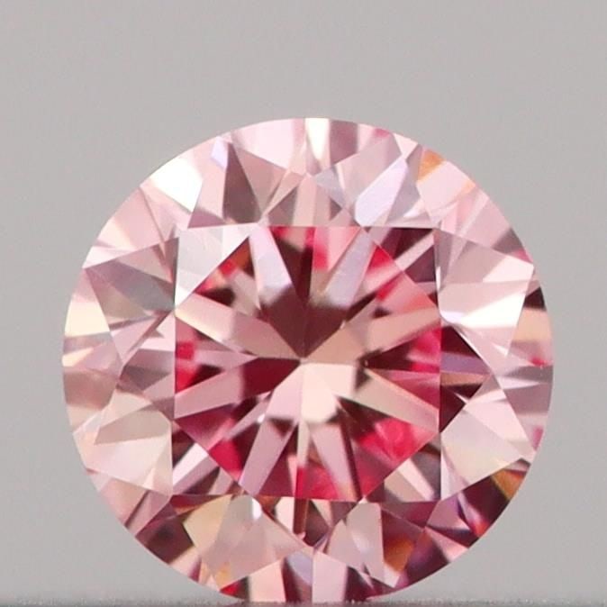 Loose Diamond - ROUND 0.17ct Fancy Vivid Pink VVS2 (1 of 1)