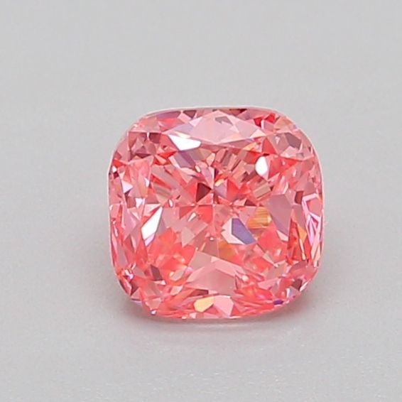 Loose Diamond - CUSHION BRILLIANT 0.63ct Fancy Vivid Pink SI2 (1 of 1)