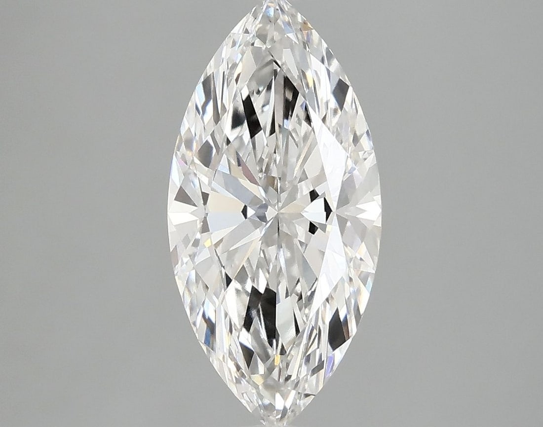 Loose Diamond - MARQUISE 2.08ct E VVS2: Loose Diamond - MARQUISE 2.08ct E VVS2 Source: This is a real non-mined Diamond that has been grown in a lab Shape: MARQUISE Carats: 2.08 Color: E Clarity: VVS2 Certification: IGI Video: