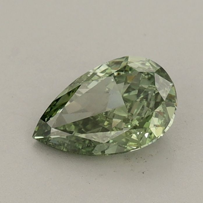 Loose Diamond - PEAR 0.67ct Fancy Vivid Green VS2: Loose Diamond - PEAR 0.67ct Fancy Vivid Green VS2 Source: This is a real non-mined Diamond that has been grown in a lab Shape: PEAR Carats: 0.67 Color: Fancy Vivid Green Certification: IGI Video:
