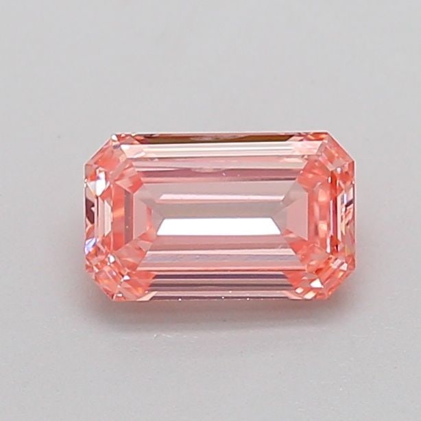 Loose Diamond - EMERALD 0.71ct Fancy Intense Pink VVS2: Loose Diamond - EMERALD 0.71ct Fancy Intense Pink VVS2 Source: This is a real non-mined Diamond that has been grown in a lab Shape: EMERALD Carats: 0.71 Color: Fancy Intense Pink Certification: IGI Vi