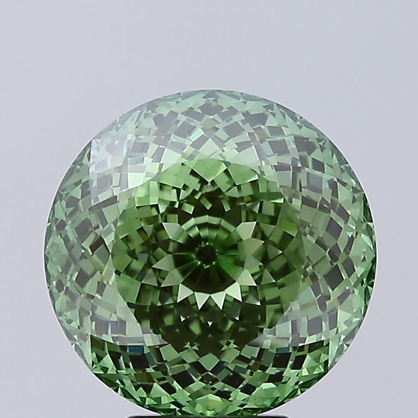 Loose Diamond - ROUND 6.17ct Fancy Vivid Green VS1 (1 of 1)