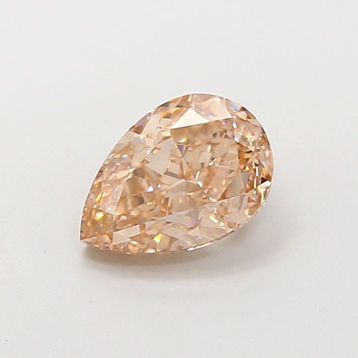Loose Diamond - PEAR 1.02ct Fancy Light Brown VS1 (1 of 1)