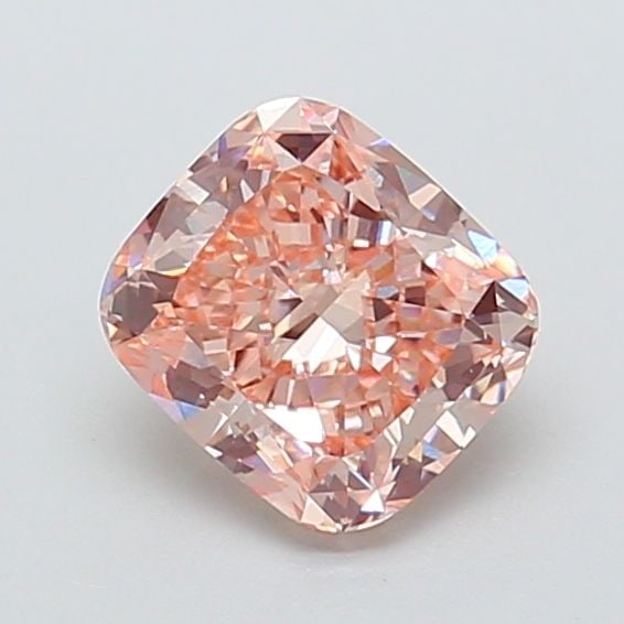 Loose Diamond - CUSHION MODIFIED 1.51ct Fancy Intense Brownish Pink VS1: Loose Diamond - CUSHION MODIFIED 1.51ct Fancy Intense Brownish Pink VS1 Source: This is a real non-mined Diamond that has been grown in a lab Shape: CUSHION MODIFIED Carats: 1.51 Color: Fancy Intense