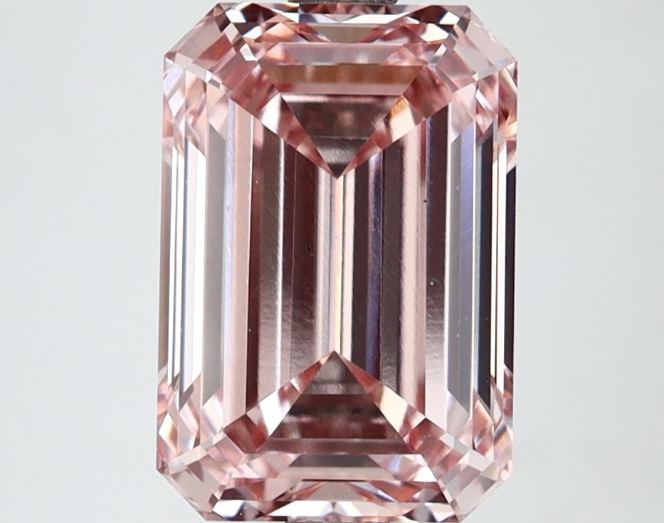 Loose Diamond - EMERALD 3.03ct Fancy Intense Pink VS1: Loose Diamond - EMERALD 3.03ct Fancy Intense Pink VS1 Source: This is a real non-mined Diamond that has been grown in a lab Shape: EMERALD Carats: 3.03 Color: Fancy Intense Pink Certification: IGI Vid