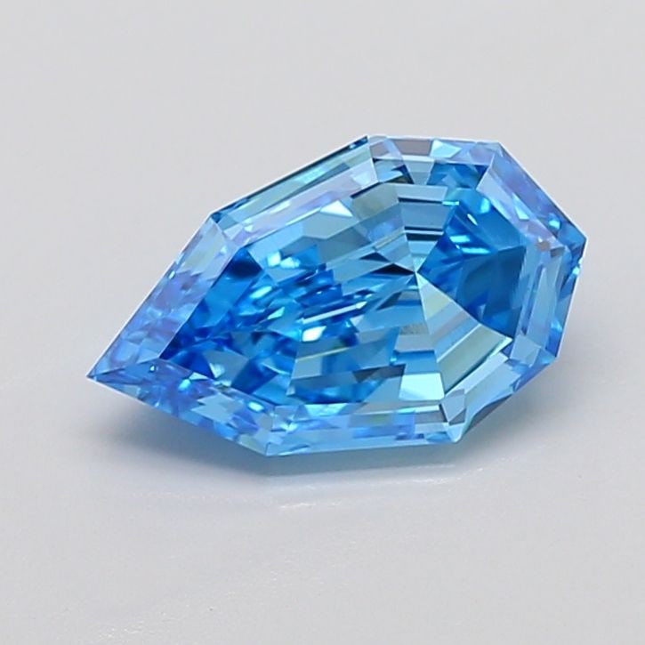 Loose Diamond - PEAR 3.34ct Fancy Vivid Blue VVS2 (1 of 1)