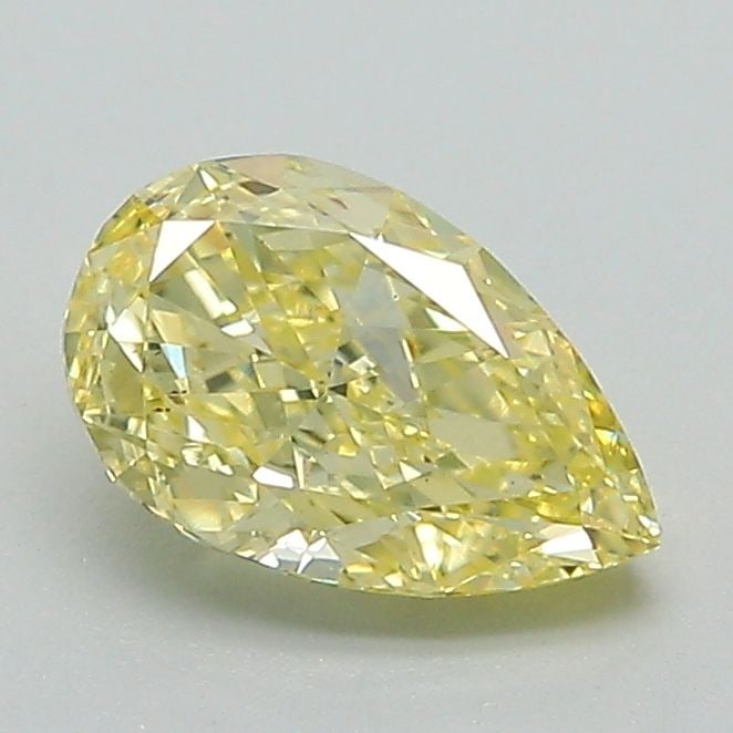 Loose Diamond - PEAR 1.07ct Fancy Intense Yellow VS1: Loose Diamond - PEAR 1.07ct Fancy Intense Yellow VS1 Source: This is a real non-mined Diamond that has been grown in a lab Shape: PEAR Carats: 1.07 Color: Fancy Intense Yellow Certification: IGI