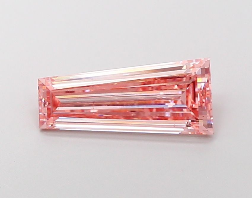 Loose Diamond - TAPERED BAGUETTE 3.3ct Fancy Intense Pink VS2 (1 of 1)