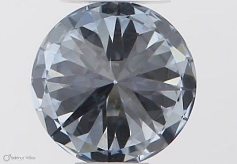 Loose Diamond - ROUND 0.33ct Fancy Blue VVS1 (1 of 1)