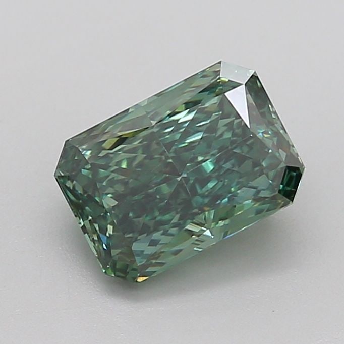 Loose Diamond - RADIANT 1.77ct Fancy Vivid Green VS1 (1 of 1)