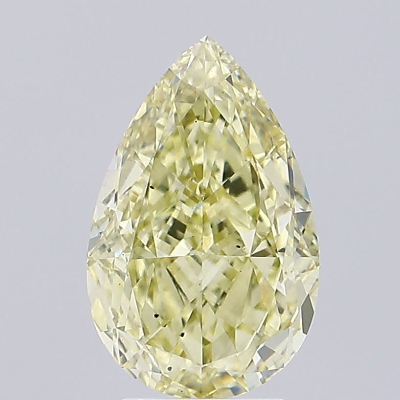Loose Diamond - PEAR 4.02ct Fancy Intense Yellow VS2: Loose Diamond - PEAR 4.02ct Fancy Intense Yellow VS2 Source: This is a real non-mined Diamond that has been grown in a lab Shape: PEAR Carats: 4.02 Color: Fancy Intense Yellow Certification: IGI Video