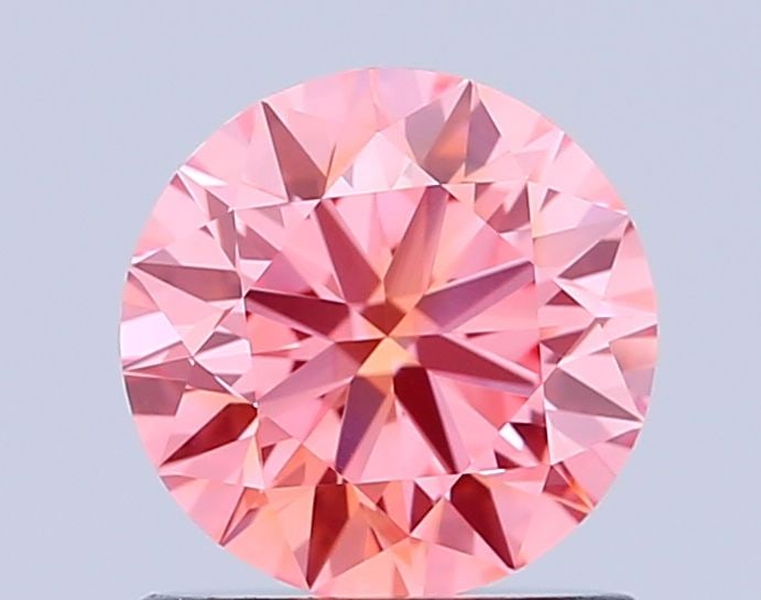 Loose Diamond - ROUND 1.0ct Fancy Intense Pink VVS2: Loose Diamond - ROUND 1.0ct Fancy Intense Pink VVS2 Source: This is a real non-mined Diamond that has been grown in a lab Shape: ROUND Carats: 1.0 Color: Fancy Intense Pink Certification: IGI Video: