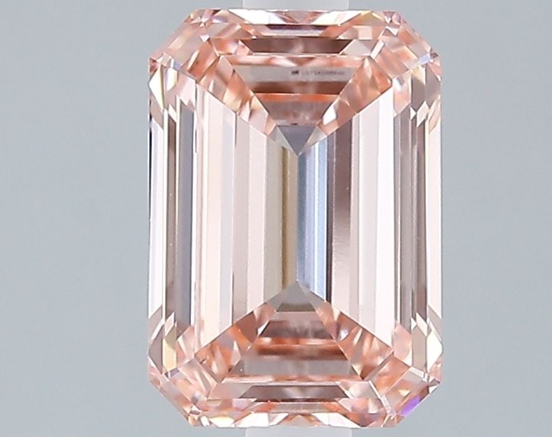 Loose Diamond - EMERALD 2.03ct Fancy Vivid Pink VVS2: Loose Diamond - EMERALD 2.03ct Fancy Vivid Pink VVS2 Source: This is a real non-mined Diamond that has been grown in a lab Shape: EMERALD Carats: 2.03 Color: Fancy Vivid Pink Certification: IGI Video:
