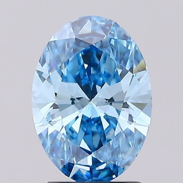 Loose Diamond - OVAL 2.01ct Fancy Vivid Blue VS1 (1 of 1)