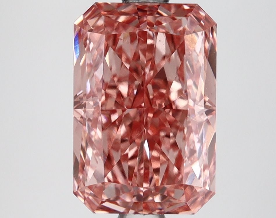 Loose Diamond - RADIANT 2.66ct Fancy Vivid Pink VS1 (1 of 1)