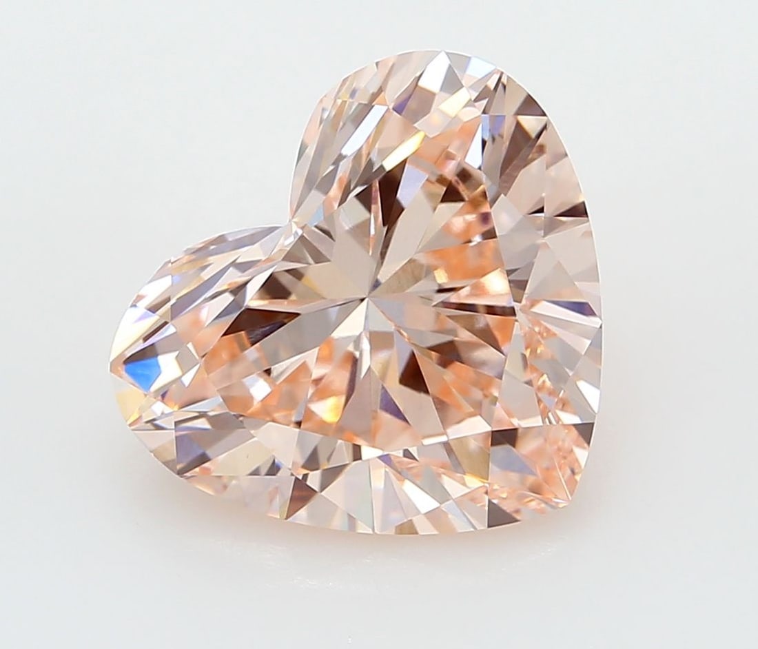 Loose Diamond - HEART 5.02ct Fancy Intense Pink VVS1: Loose Diamond - HEART 5.02ct Fancy Intense Pink VVS1 Source: This is a real non-mined Diamond that has been grown in a lab Shape: HEART Carats: 5.02 Color: Fancy Intense Pink Certification: IGI Video: