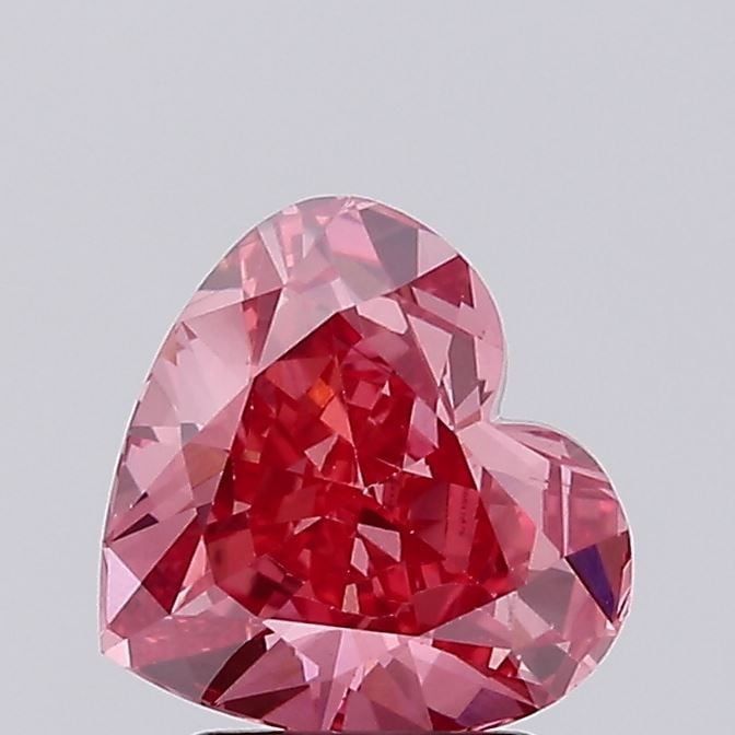 Loose Diamond - HEART 2.82ct Fancy Vivid Pink VS1 (1 of 1)
