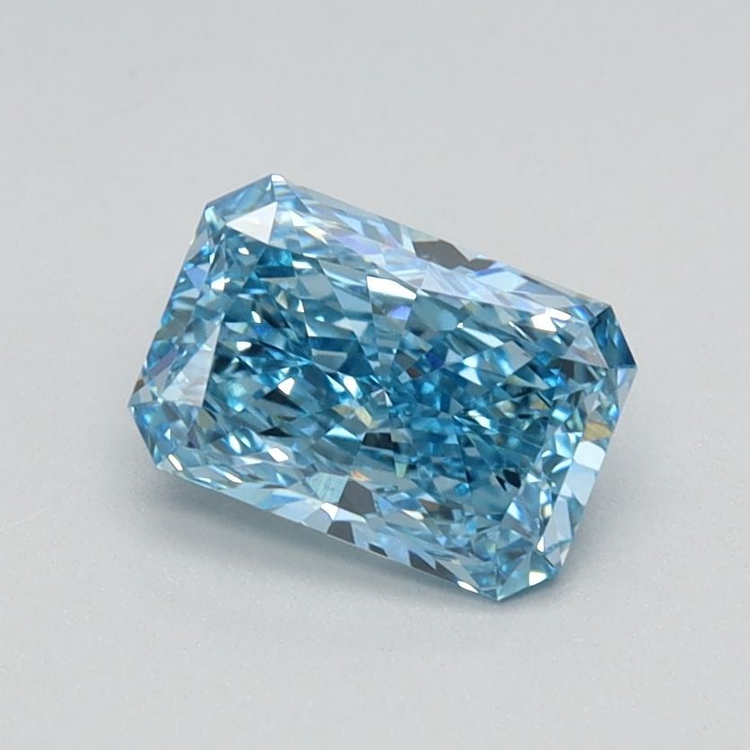 Loose Diamond - RADIANT 0.75ct Fancy Vivid Blue VVS2 (1 of 1)