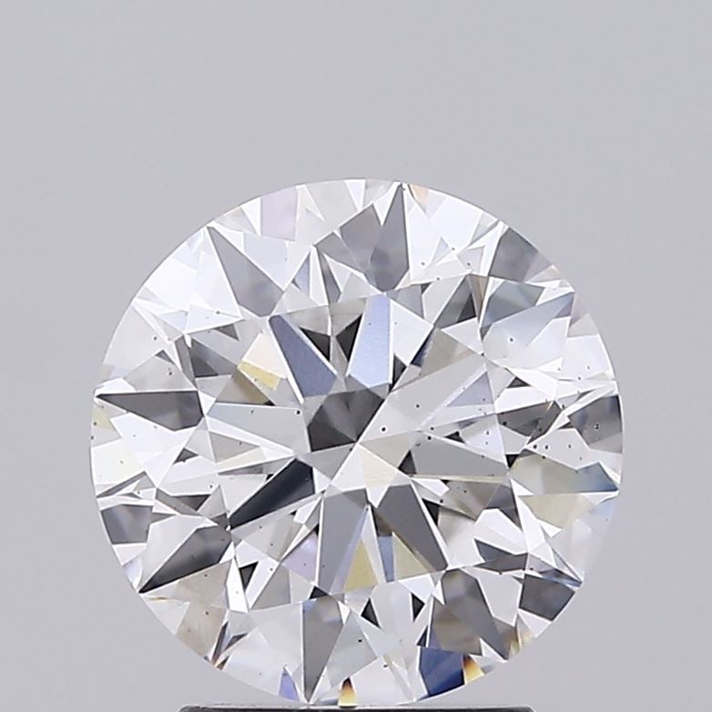 Loose Diamond - Round 2.6ct E SI1: Loose Diamond - Round 2.6ct E SI1 Source: This is a real non-mined Diamond that has been grown in a lab Shape: Round Carats: 2.6 Color: E Clarity: SI1 Certification: IGI PLEASE NOTE: Framed,