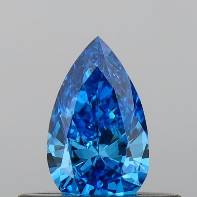 Loose Diamond - PEAR 0.33ct Fancy Vivid Blue VS1 (1 of 1)
