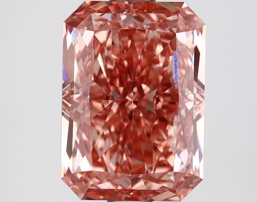 Loose Diamond - RADIANT 2.6ct Fancy Vivid Pink VS1 (1 of 1)