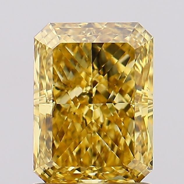 Loose Diamond - RADIANT 1.51ct Fancy Vivid Brownish Yellow VS2 (1 of 1)