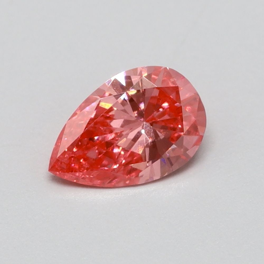 Loose Diamond - PEAR 0.2ct Fancy Vivid Pink VS2 (1 of 1)