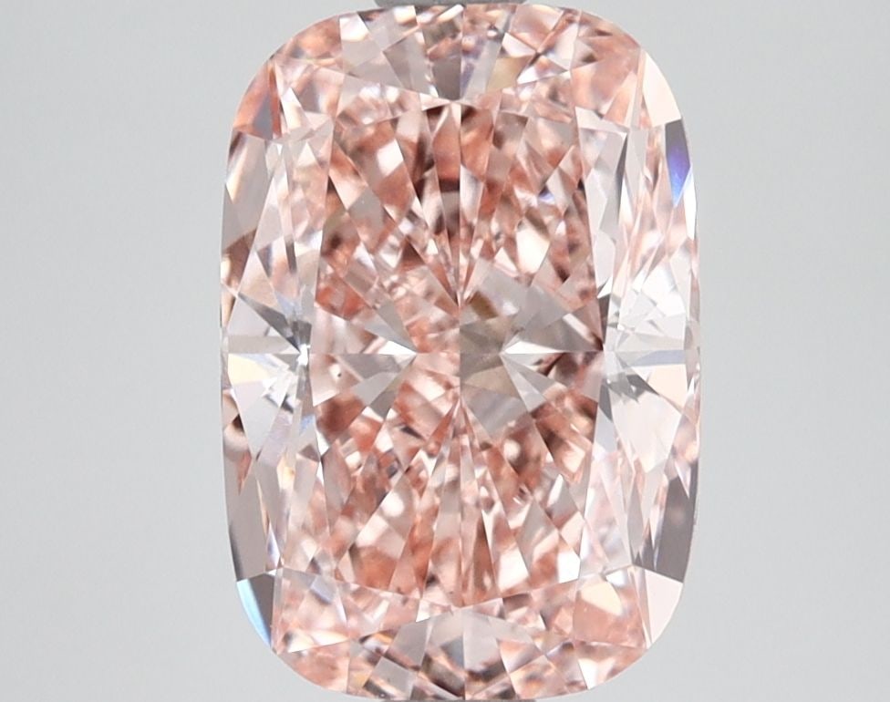 Loose Diamond - CUSHION BRILLIANT 2.8ct Fancy Intense Pink VS1: Loose Diamond - CUSHION BRILLIANT 2.8ct Fancy Intense Pink VS1 Source: This is a real non-mined Diamond that has been grown in a lab Shape: CUSHION BRILLIANT Carats: 2.8 Color: Fancy Intense Pink