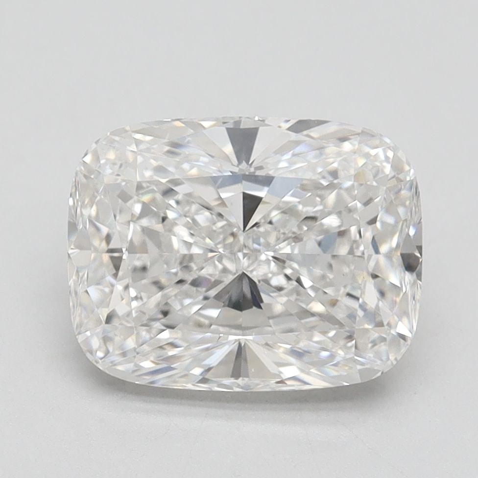 Loose Diamond - CUSHION BRILLIANT 3.05ct F VS1: Loose Diamond - CUSHION BRILLIANT 3.05ct F VS1 Source: This is a real non-mined Diamond that has been grown in a lab Shape: CUSHION BRILLIANT Carats: 3.05 Color: F Clarity: VS1 Certification: IGI