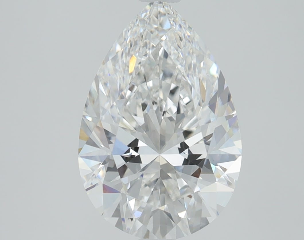 Loose Diamond - PEAR 1.33ct D VS2: Loose Diamond - PEAR 1.33ct D VS2 Source: This is a real non-mined Diamond that has been grown in a lab Shape: PEAR Carats: 1.33 Color: D Clarity: VS2 Certification: IGI PLEASE NOTE: Framed,