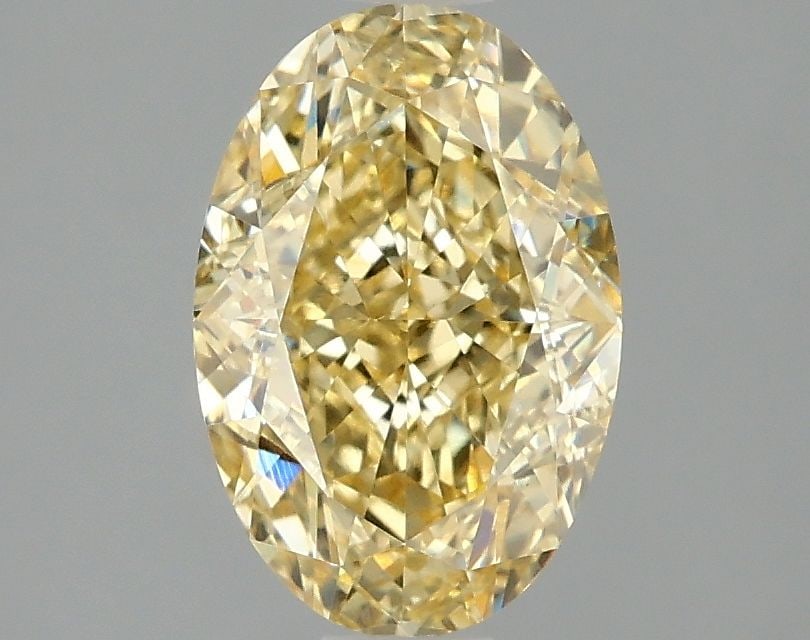 Loose Diamond - OVAL 2.02ct Fancy Intense Yellow VS1: Loose Diamond - OVAL 2.02ct Fancy Intense Yellow VS1 Source: This is a real non-mined Diamond that has been grown in a lab Shape: OVAL Carats: 2.02 Color: Fancy Intense Yellow Certification: IGI