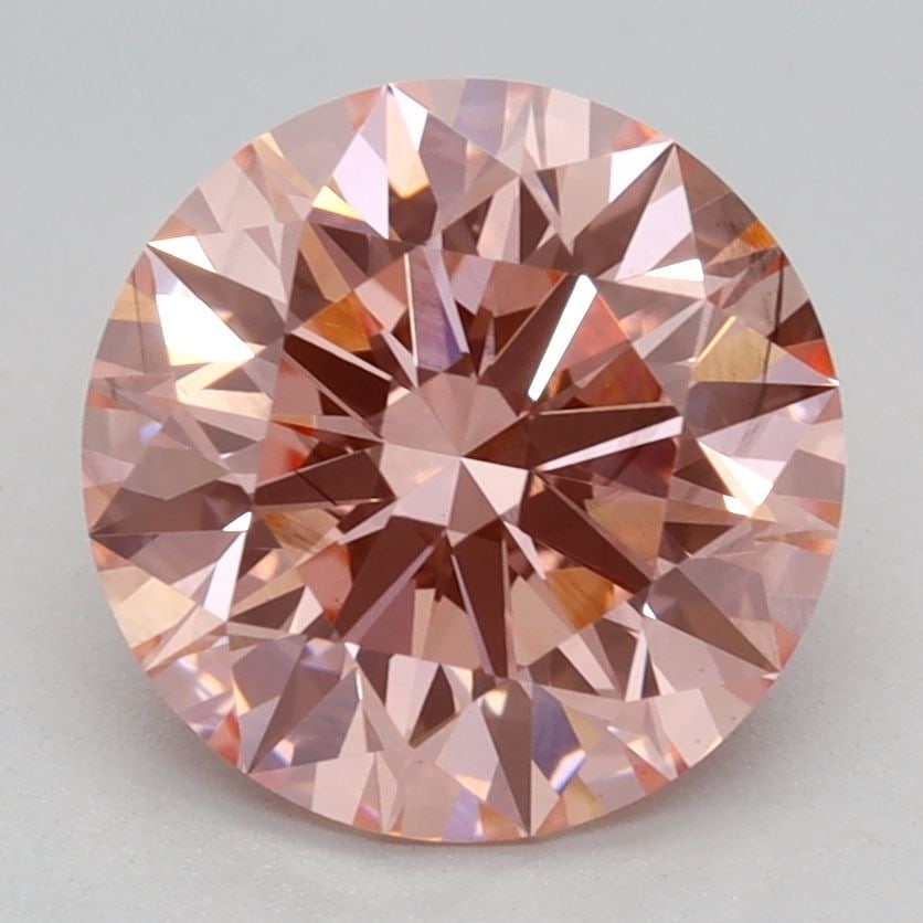 Ideal Loose Diamond - ROUND 2.04ct Fancy Vivid Pink SI1: Ideal Loose Diamond - ROUND 2.04ct Fancy Vivid Pink SI1 Source: This is a real non-mined Diamond that has been grown in a lab Shape: ROUND Carats: 2.04 Color: Fancy Vivid Pink Certification: IGI