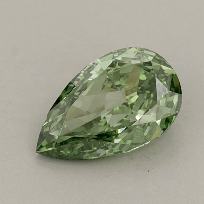 Loose Diamond - PEAR 0.69ct Fancy Vivid Green VVS2 (1 of 1)