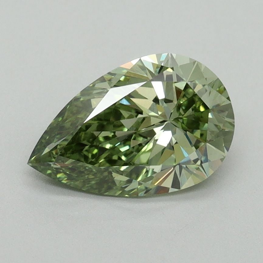 Loose Diamond - PEAR 1.26ct Fancy Vivid Green VVS2 (1 of 1)