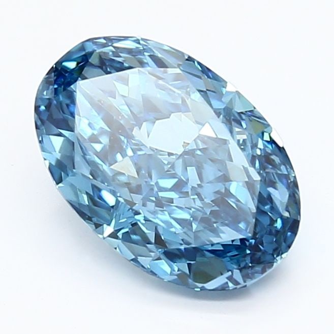 Loose Diamond - OVAL 2.48ct Fancy Vivid Blue VVS2 (1 of 1)