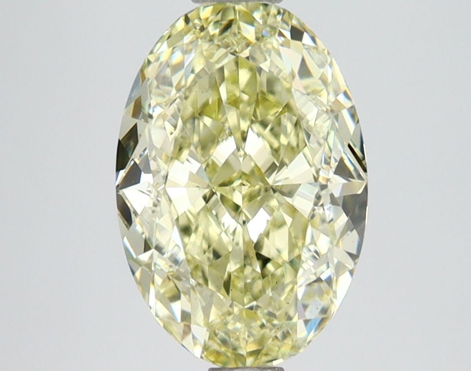 Loose Diamond - OVAL 2.59ct Fancy Yellow VS1: Loose Diamond - OVAL 2.59ct Fancy Yellow VS1 Source: This is a real non-mined Diamond that has been grown in a lab Shape: OVAL Carats: 2.59 Color: Fancy Yellow Certification: IGI Video: Video Link 