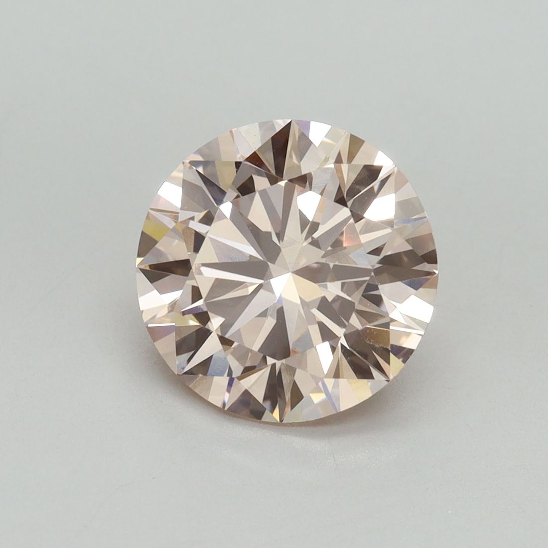 Ideal Loose Diamond - ROUND 3.02ct Fancy Intense Pink VS1 (1 of 1)